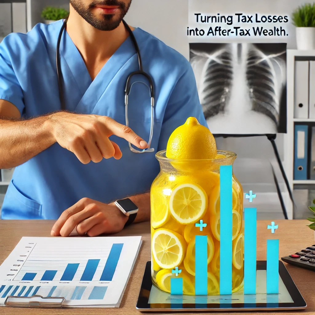 CRNA reviewing tax-loss harvesting strategies turning lemons into lemonade