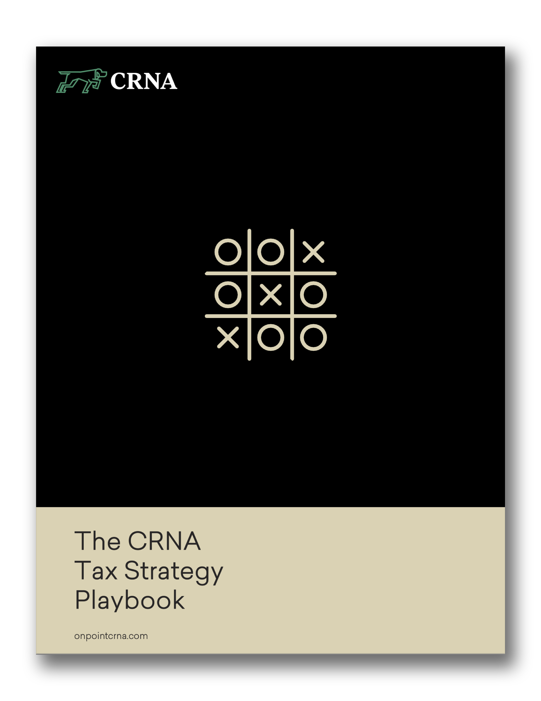 CRNA Tax Playbook cover
